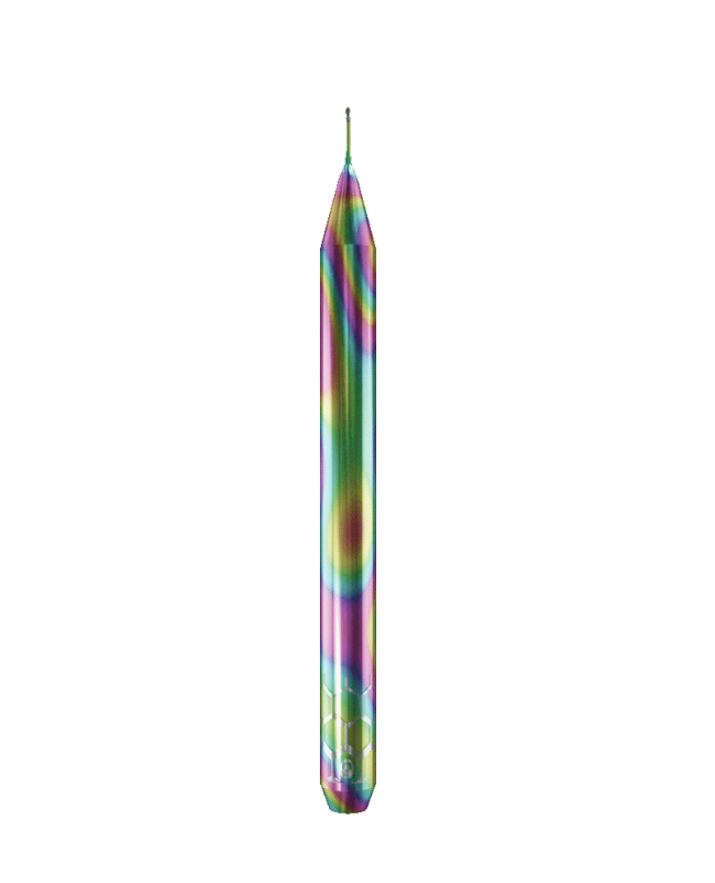 ZT.DIA.B2.03.4.030.50.X.R0 | 0.3mm Zirconia Bur for Roland* DWX* Machines (2-Flute Ball)