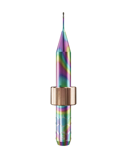 ZT.DIA.B2.06.6.060.53.X.R6 | 0.6mm Zirconia Bur for Imes-Icore* 6mm Shaft/PM7* Machines (2-Flute Ball)