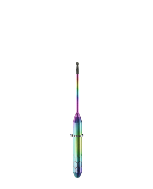 ZT.DIA.B2.10.3.160.38.X.R3 | 1mm Zirconia Bur for VHF* Machines (2-Flute Ball)