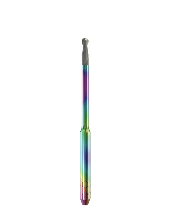 ZT.DIA.B2.20.3.250.48.X.R0 | 2mm Zirconia Bur for Open Machines (2-Flute Ball)
