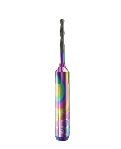 ZT.DIA.B2.20.6.180.50.X.RZ | 2mm Zirconia Bur for ZirkonZahn* 6mm Shaft Machines (2-Flute Ball)