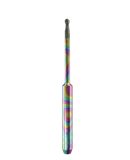 ZT.DIA.B2.20.6.250.53.X.R0 | 2mm Zirconia Bur for Open Machines (2-Flute Ball)