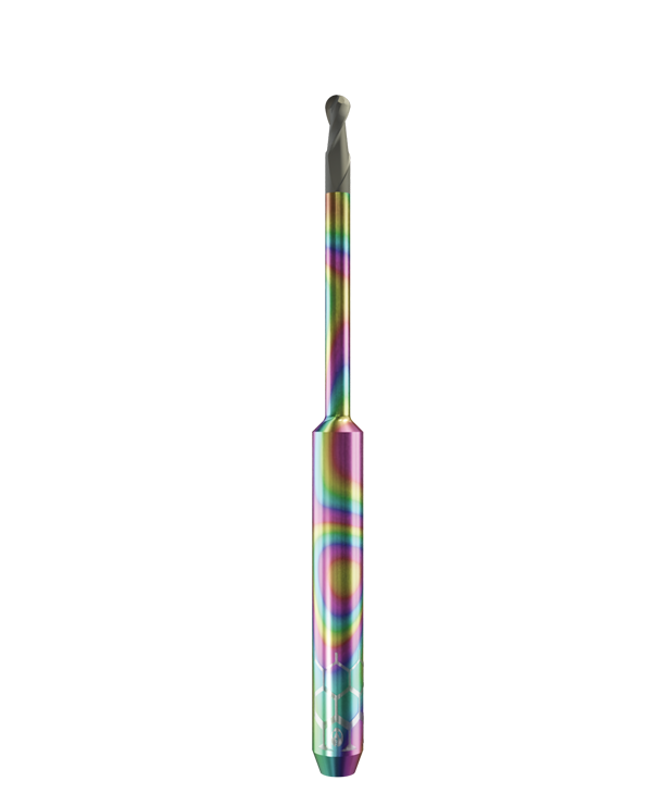 ZT.DIA.B2.20.6.250.53.X.R0 | 2mm Zirconia Bur for Open Machines (2-Flute Ball)