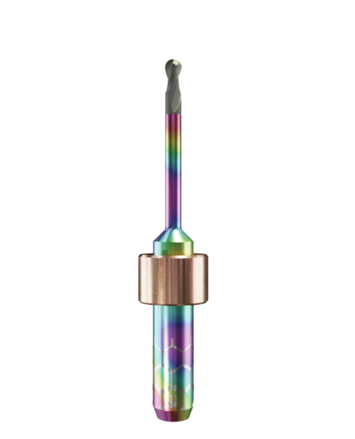 ZT.DIA.B2.25.6.250.53.X.R6 | 2.5mm Zirconia Bur for Imes-Icore* 6mm Shaft/PM7* Machines (2-Flute Ball)