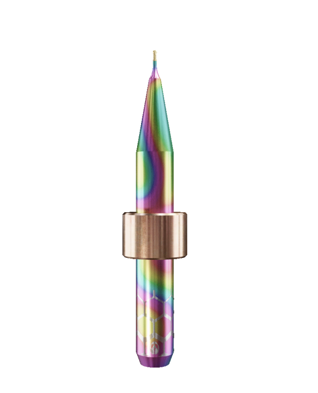 CT.TTN.B2.06.6.020.50.X.R6 | 0.6mm CoCr Bur for Imes Icore* 6mm Shaft/PM7* Machines (2-Flute Ball)