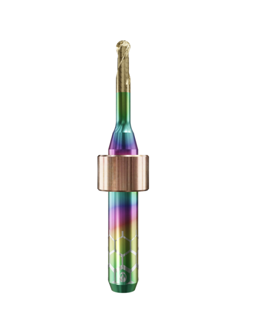 CT.TTN.B2.30.6.160.50.X.R1 | 3mm CoCr Bur for DC1*/ DC5*/DC7* Machines (2-Flute Ball)