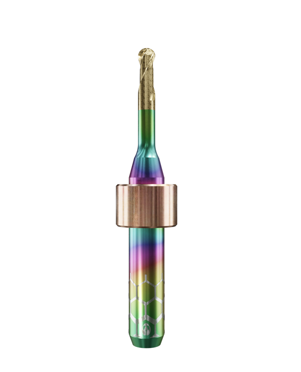 CT.TTN.B2.30.6.160.50.X.R1 | 3mm CoCr Bur for DC1*/ DC5*/DC7* Machines (2-Flute Ball)