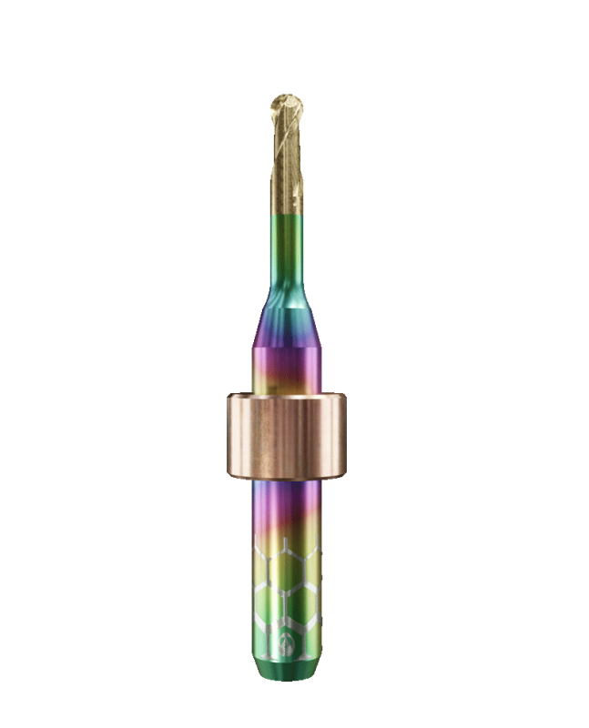 CT.TTN.B2.30.6.160.50.X.R6 | 3mm CoCr Fräser für Imes Icore* 6mm Schaft/PM7* Maschinen (2-Schneider Ball)