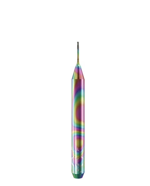 ZT.DIA.B2.06.4.060.40.X.R0 | 0.6mm Zirconia Bur for Datron* D1*  Machines (2-Flute Ball)
