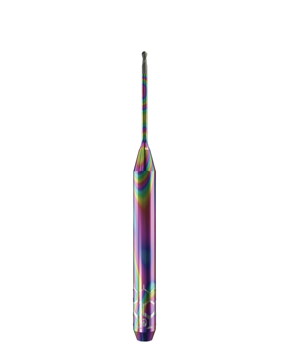 ZT.DIA.B2.10.4.150.47.X.R0 | 1mm Zirconia Bur for Datron* D1*  Machines (2-Flute Ball)