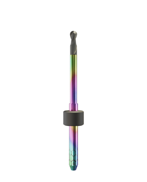 ZT.DIA.B2.25.3.250.48.X.R2 | 2.5mm Zirconia Bur for Imes-Icore* 3mm Shaft Machines (2-Flute Ball)