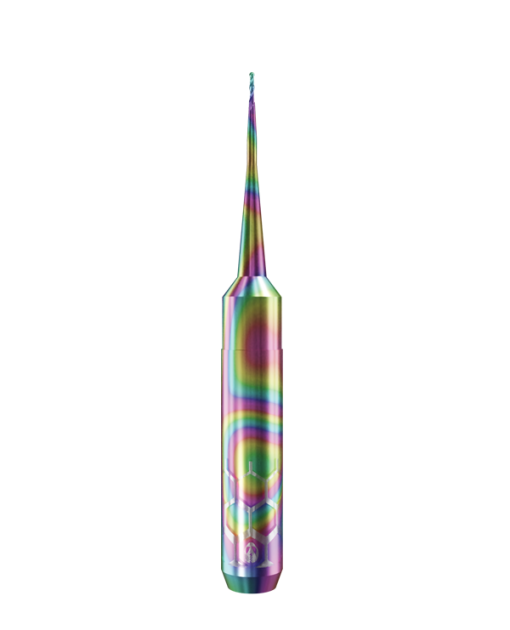 PT.TEC.B2.05.6.020.50.X.RZ | 0.5mm PMMA/PEEK Bur for ZirkonZahn* 6mm Shaft Machines (2-Flute Ball)