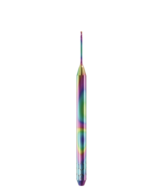 PT.TEC.B2.06.3.100.48.X.R0 | 0.6mm PMMA/PEEK Bur for Open Machines (2-Flute Ball)