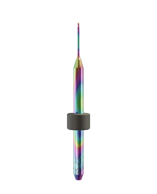 PT.TEC.B2.06.3.100.48.X.R2 | 0.6mm PMMA/PEEK Bur for Imes-Icore* 3mm Shaft Machines (2-Flute Ball)