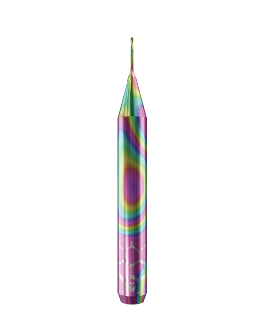 PT.TEC.B2.06.6.060.53.X.R0 | 0,6mm PMMA/PEEK Fräser für Open Maschinen (2-Schneider Ball)