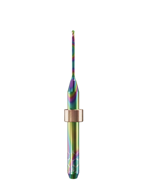 PT.TEC.B2.20.4.250.50.X.R1 | 2mm PMMA/PEEK Bur for Yenadent*  Machines (2-Flute Ball)