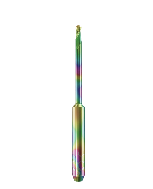 PT.TEC.B2.25.4.250.50.X.R0 | 2,5mm PMMA/PEEK Fräser für Roland* DWX* Maschinen (2-Schneider Ball)