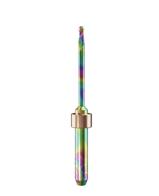 PT.TEC.B2.25.4.250.50.X.R1| 2.5mm PMMA/PEEK Bur for Yenadent* Machines (2-Flute Ball)