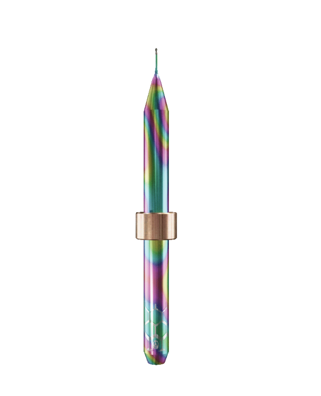ZT.DIA.B2.03.4.030.50.X.R1 | 0.3mm Zirconia Bur for Yenadent* Machines (2-Flute Ball)