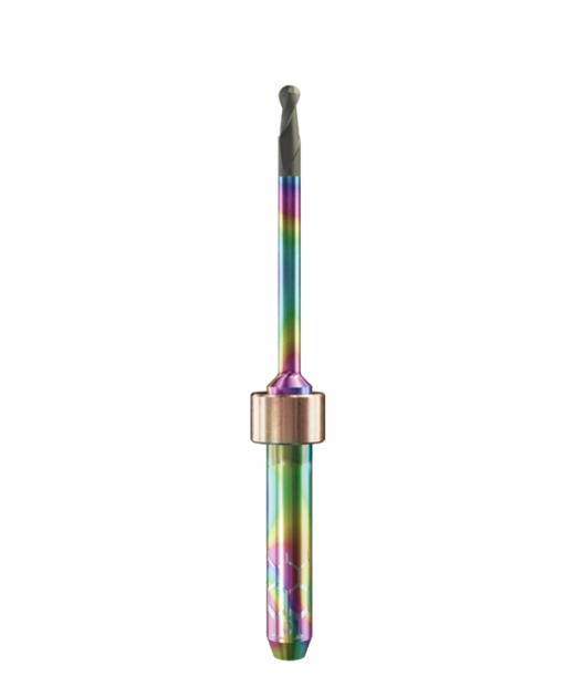 ZT.DIA.B2.20.4.250.50.X.R1 | 2mm Zirconia Bur for Yenadent* Machines (2-Flute Ball)