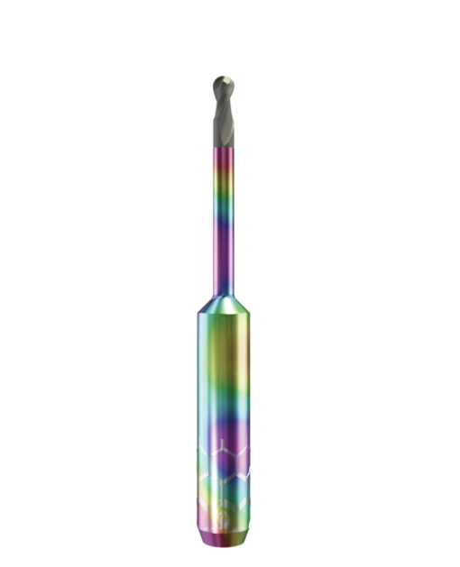 ZT.DIA.B2.25.6.250.53.X.R0 | 2.5mm Zirconia Bur for Open Machines (2-Flute Ball)