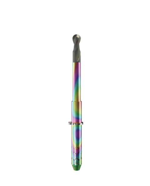 ZT.DIA.B2.25.3.200.40.X.R3 | 2.5mm Zirconia Bur for VHF* Machines (2-Flute Ball)
