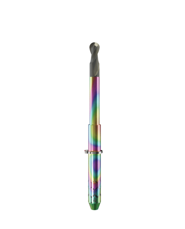ZT.DIA.B2.25.3.200.40.X.R3 | 2.5mm Zirconia Bur for VHF* Machines (2-Flute Ball)