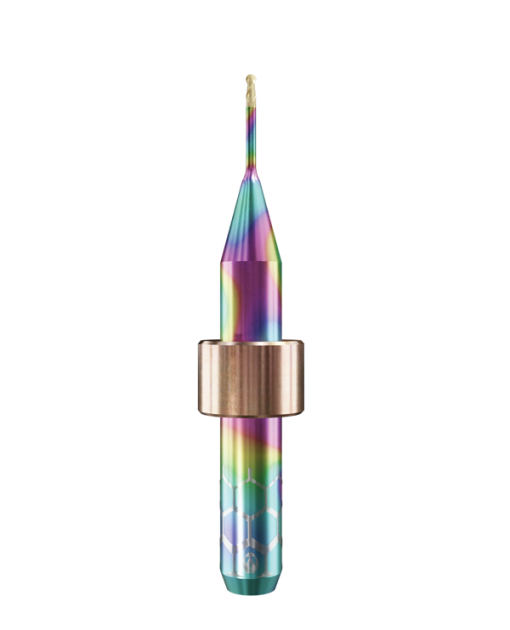 TT.TTN.B2.10.6.090.50.X.R6 | 1mm Titanium Bur for Imes Icore* 6mm Shaft Machines (2-Flute Ball)