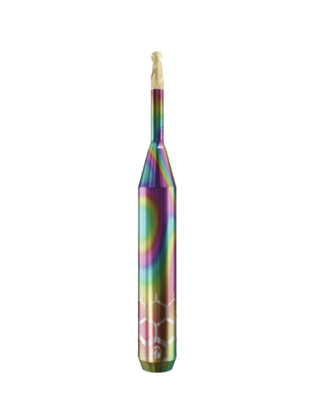 TT.TTN.B2.20.6.140.50.X.R0 | 2mm Titanium Bur for Open Machines (2-Flute Ball)