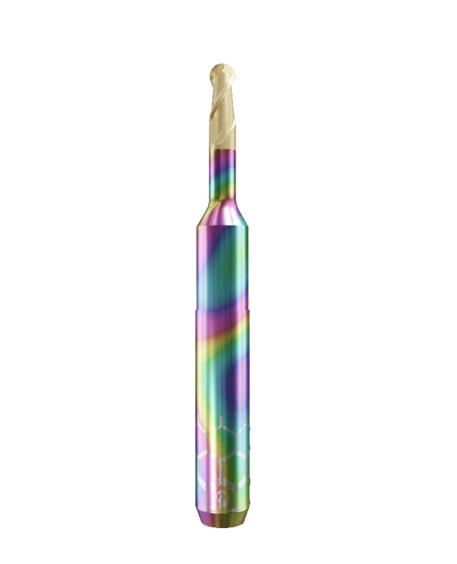 TT.TTN.B2.30.6.180.50.X.RZ | 3mm Titanium Bur for ZirkonZahn 6mm Shaft Machines (2-Flute Ball)