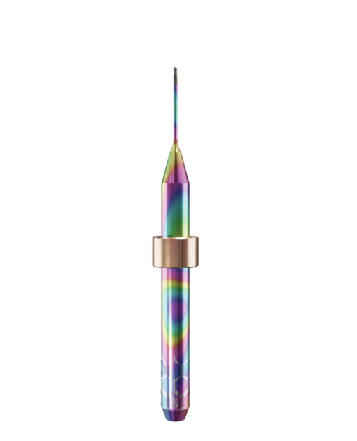 ZT.DIA.B2.06.4.100.50.X.R1 | 0.6mm Zirconia Bur for Yenadent*  Machines (2-Flute Ball)