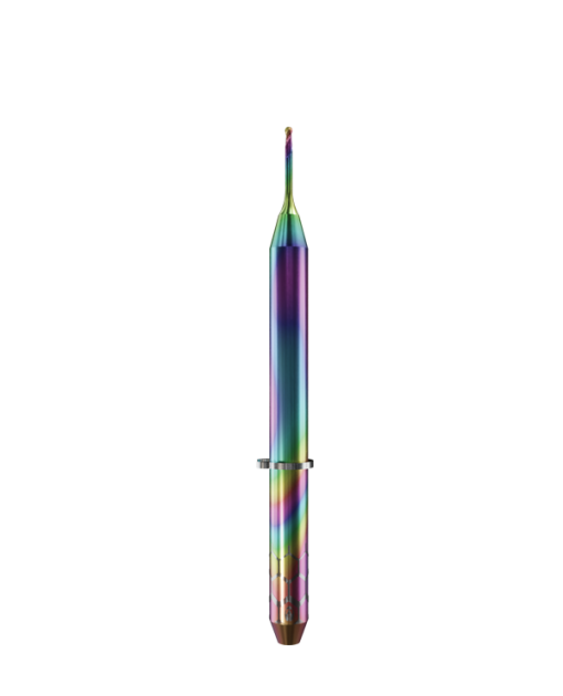 PT.TEC.B2.06.3.050.40.X.R3 | 0.6mm PMMA/PEEK Bur for VHF* Machines (2-Flute Ball)