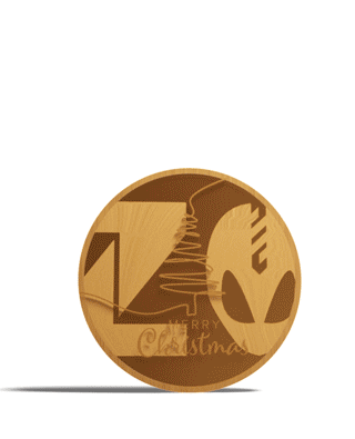 Special Edition Christmas Copper Coin (Iguana Milling Challenge)