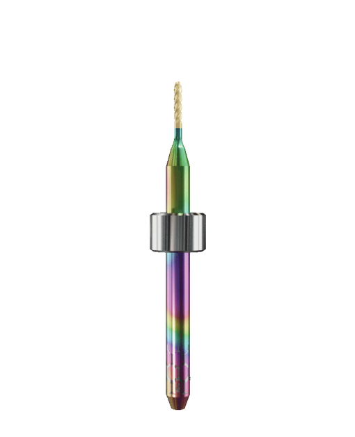 TT.TTN.B4.10.3.070.43.X.R4 | 1mm Titanium Bur for Amann Girrbach* Machines (4-Flute Ball)