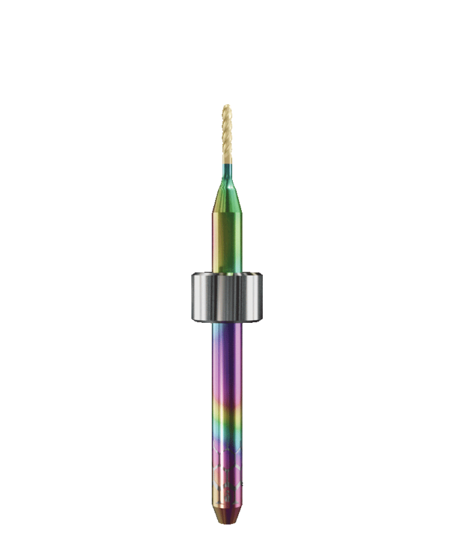 TT.TTN.B4.10.3.070.43.X.R4 | 1mm Titanium Bur for Amann Girrbach* Machines (4-Flute Ball)