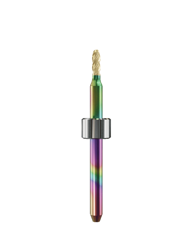 TT.TTN.B4.20.3.070.43.X.R4 | 2mm Titanium Bur for Amann Girrbach* Machines (4-Flute Ball)