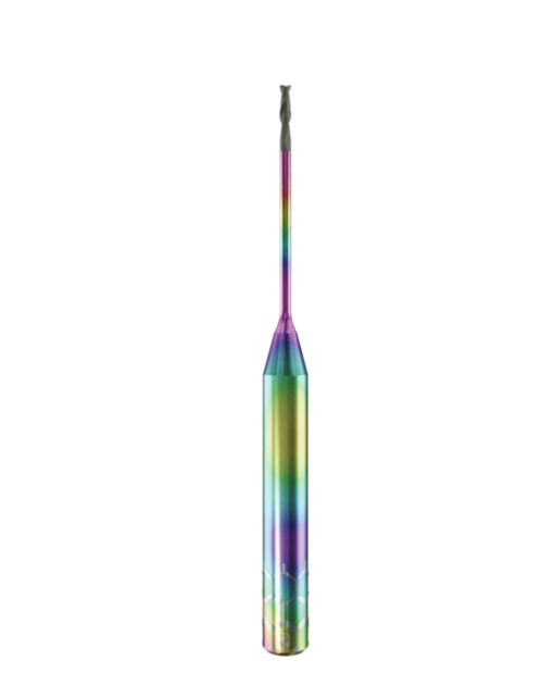 ZT.DIA.F2.10.4.200.50.X.R0 | 1mm Zirkon Fräser für Roland* DWX* Maschinen (2-Schneider Flach)