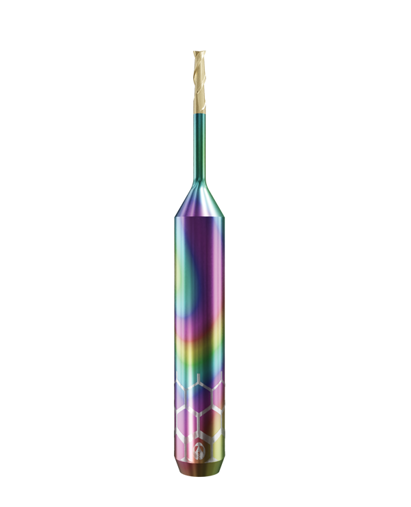 TT.TTN.F2.15.6.150.50.X.R0 | 1.5mm Titanium Bur for Open Machines (2-Flute Flat)