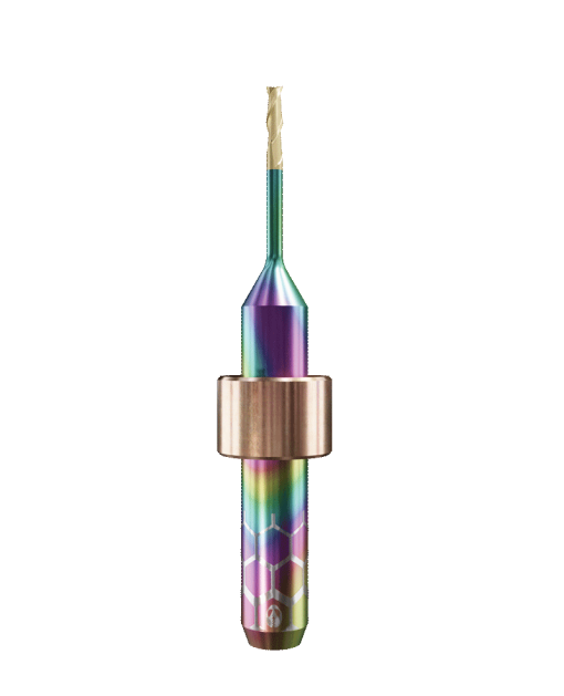 TT.TTN.F2.15.6.150.50.X.R6 | 1.5mm Titanium Bur for Imes Icore* 6mm Shaft/PM7* Machines (2-Flute Flat)