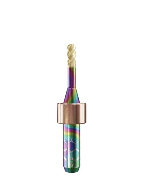 CT.TTN.T4.30.6.150.45.R.R6 | 3mm 4-Flute Torus CoCr Bur for Imes Icore* 6mm Shaft/PM7* Machines