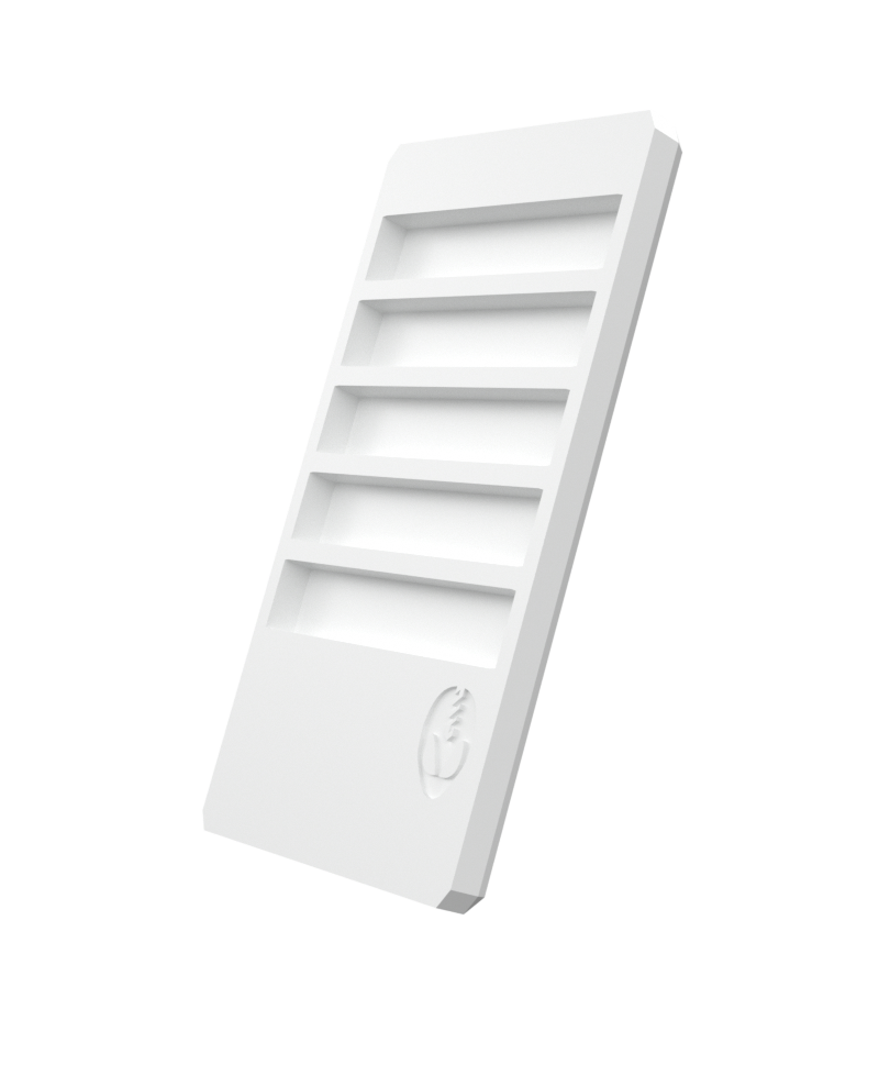 Tool Organizer Tray — Size 1, 5-tool (13×13×65 mm)