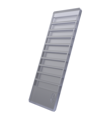 Tool Organizer Tray — Size 2, 10-tool (13×13×81.3 mm)
