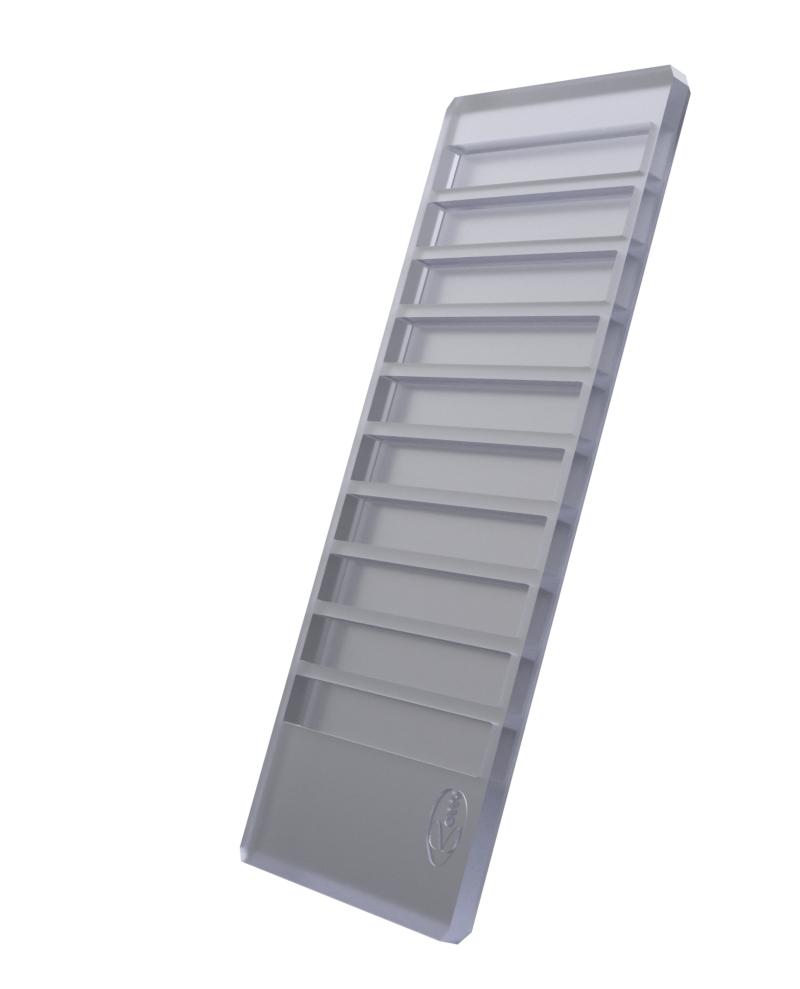 Tool Organizer Tray — Size 2, 10-tool (13×13×81.3 mm)