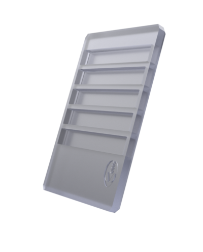 Tool Organizer Tray — Size 2, 5-tool (13×13×81.3 mm)