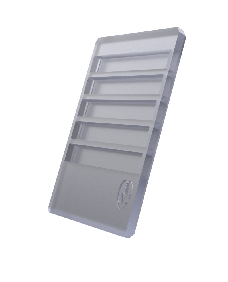 Tool Organizer Tray — Size 2, 5-tool (13×13×81.3 mm)