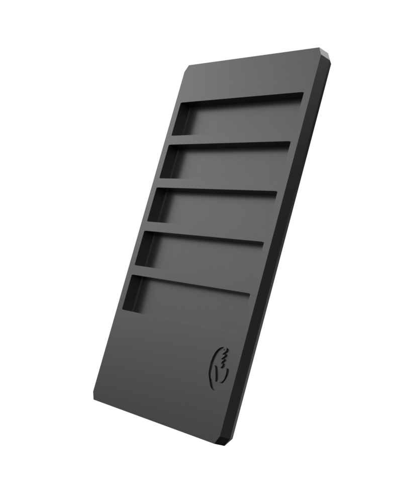Tool Organizer Tray — Size 3, 5-tool (18×18×89.3 mm)